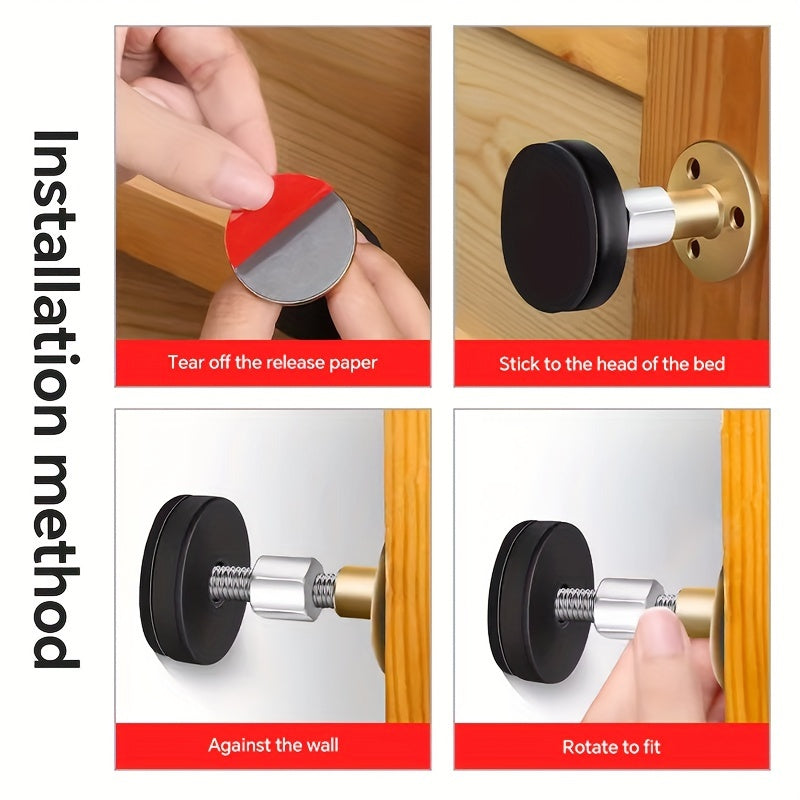 Estabilizador de cama de acero con función de anti-vuelco de fijación rápida en tamaños pequeño, mediano, grande