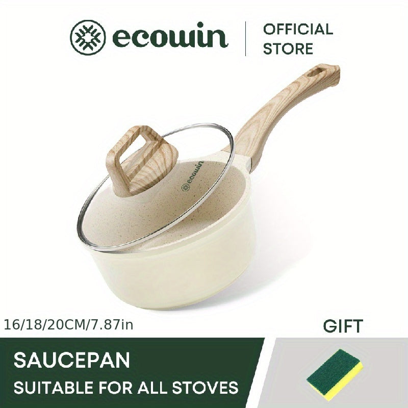 O'zingizning oshxona idishlaringiz uchun yopishmaydigan qozon! Ushbu kichik sut qozoni qopqoq bilan birga keladi va makaron, steak sousi, jo'xori, va ramen tayyorlash uchun mukammaldir. Sizning oshxona va idish-to'plamingizga ko'p funksiyali qo'shimcha.