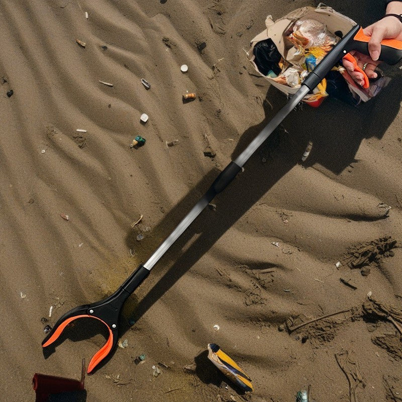 Zarba qabul qiluvchi, yumshoq alyuminiy qotishmasidan tayyorlangan, ekologik toza chiqindilarni ushlovchi, zarba qabul qiluvchi, uzoq tutqichli zarba o‘tkazmaydigan chiqindi ushlovchi, himoya qiluvchi va barqaror chiqindilarni yig‘ish qopqog‘i.