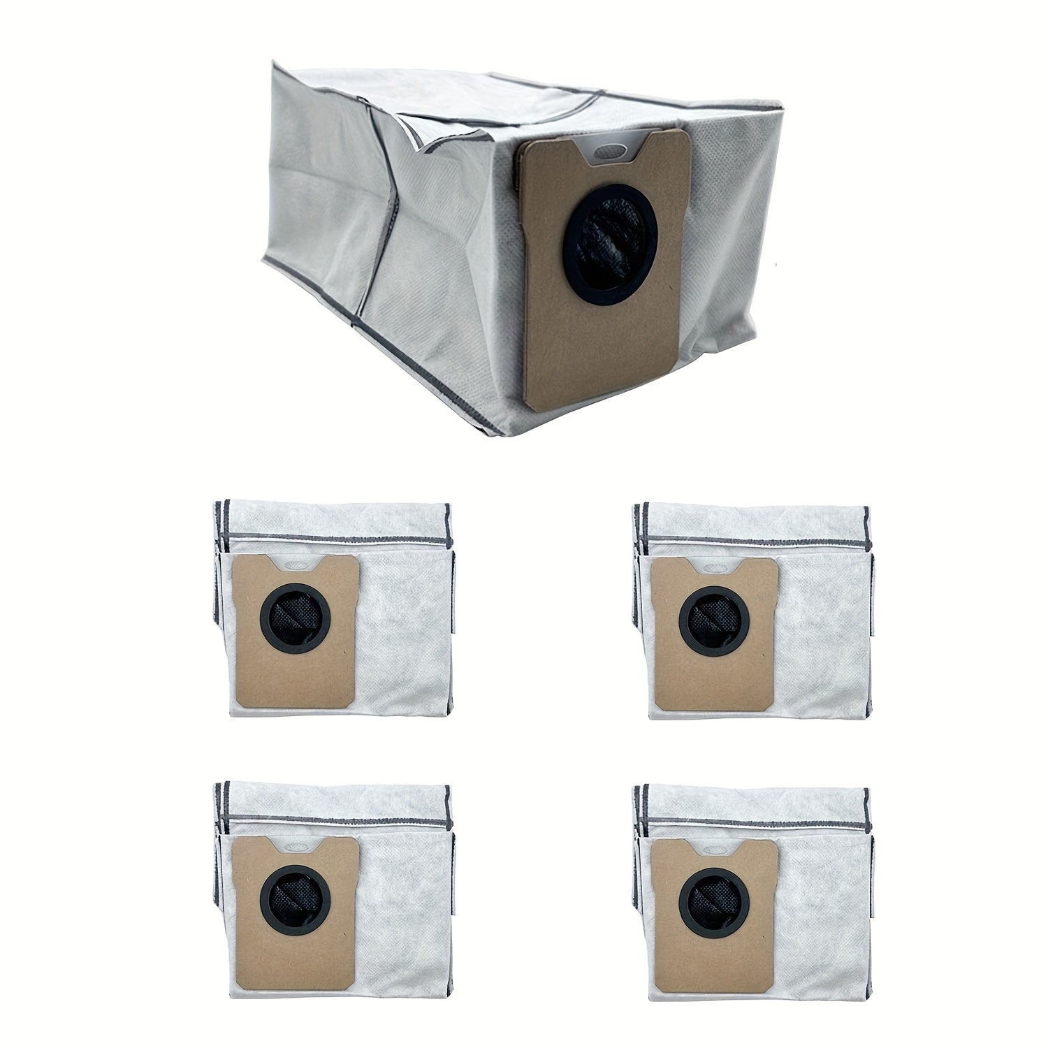 5 dona katta sig'imli changyutgichlar uchun Eufy C20 Omni Robot Vacuum 3L 4-qavatli no-to‘qima mato