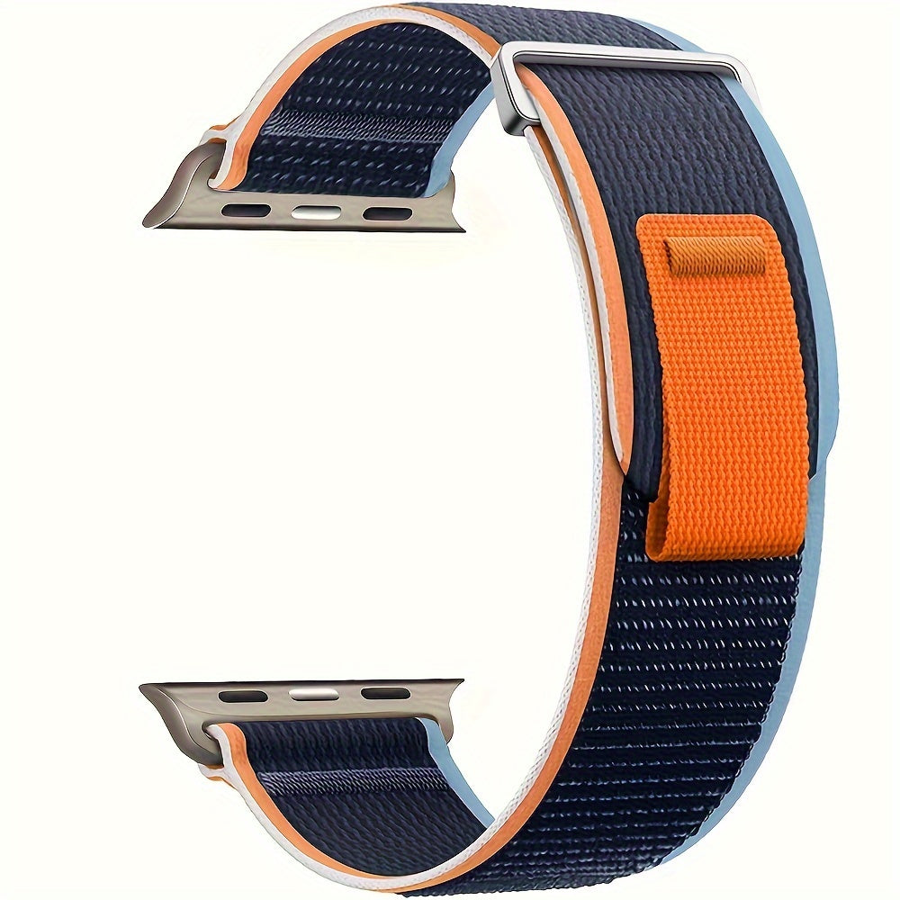 Nylon Adjustable Sport Watch Strap for Apple Watch Series 10 Ultra S9 S8 S7 SE 38mm 49mm