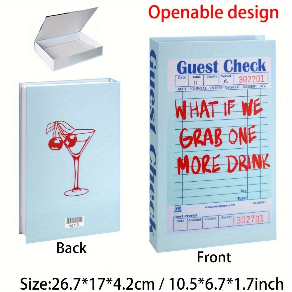 Decorative Fake Book Ornament for Living Rooms and Offices