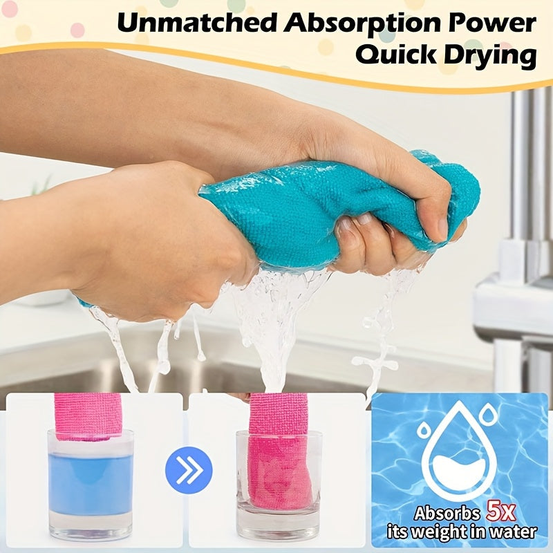 Yumshoq va namni yaxshi so'radigan mikroto'qima tozalash matosi, pillalanmaydigan chiziqlarga ega, avtomobillar, uylar, oshxonalar va derazalarni tozalash uchun mukammal. O'lchami: 30.48 sm x 30.48 sm.