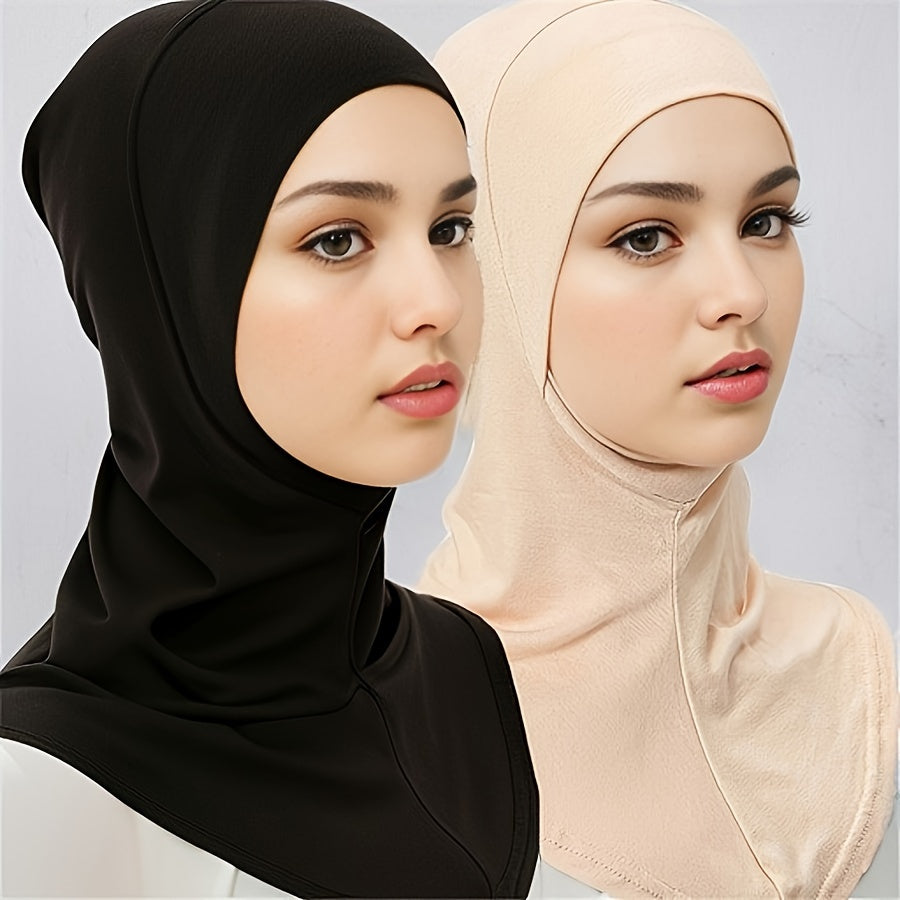 Nafas oladigan elastik turban shlyapa hijab Ramazon va Eid sovgʻasi uchun