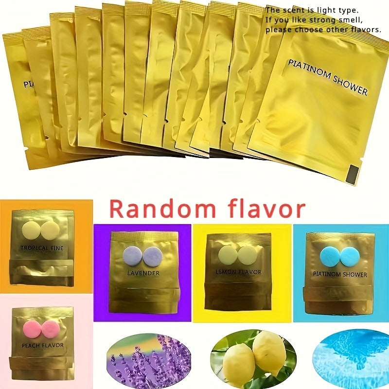 Car Air Vent Freshener Refill 5 Pack Solid Perfume Air Freshener Replacement