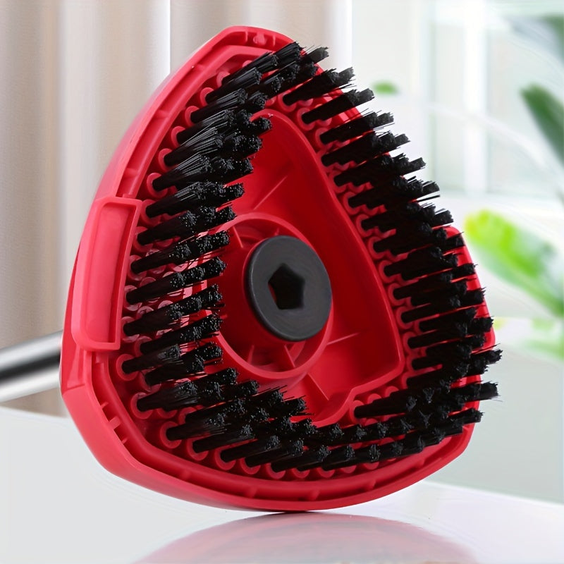 Cabezal de fregona de reemplazo para mopas giratorias triangulares y cepillos limpieza profunda