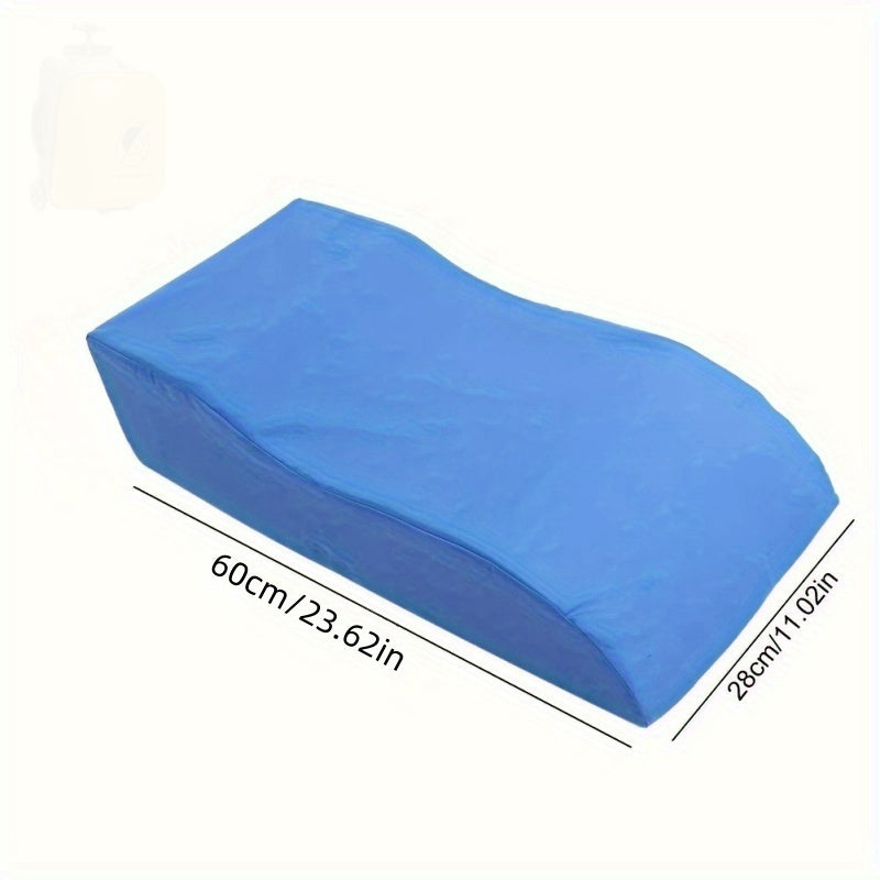 Ergonomic Leg Elevation Pillow Foam Bed Raiser for Post-Surgery Recovery and Joint Comfort