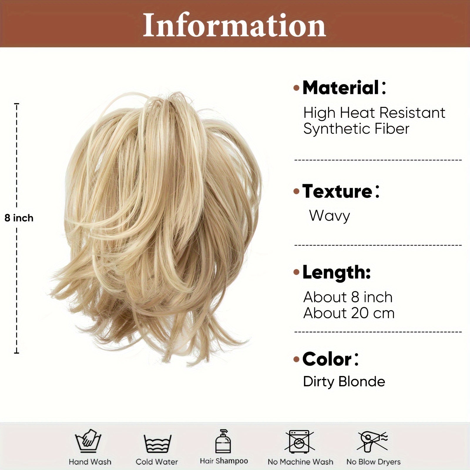 Ayollar sintetik to'lqinli soch uzatish klipli qisqa to'qilgan soch