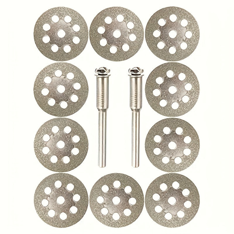 Diamond Cutting Wheels for Metal and Stone 2 Pack Precision Cutter Ceramic Glass