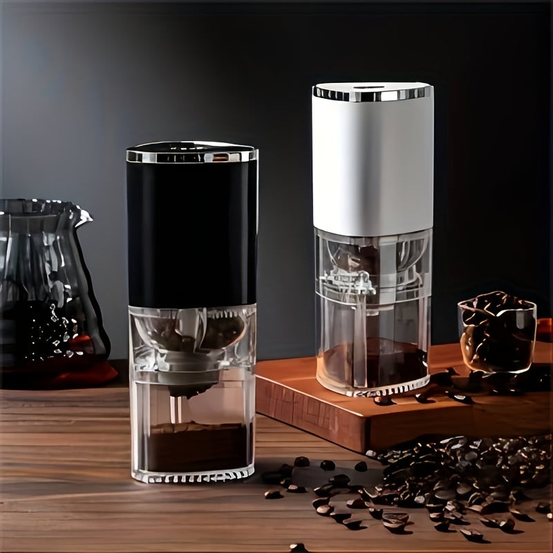 Adjustable Thickness Fully Automatic Portable Coffee Grinder Small Electric Java Mill