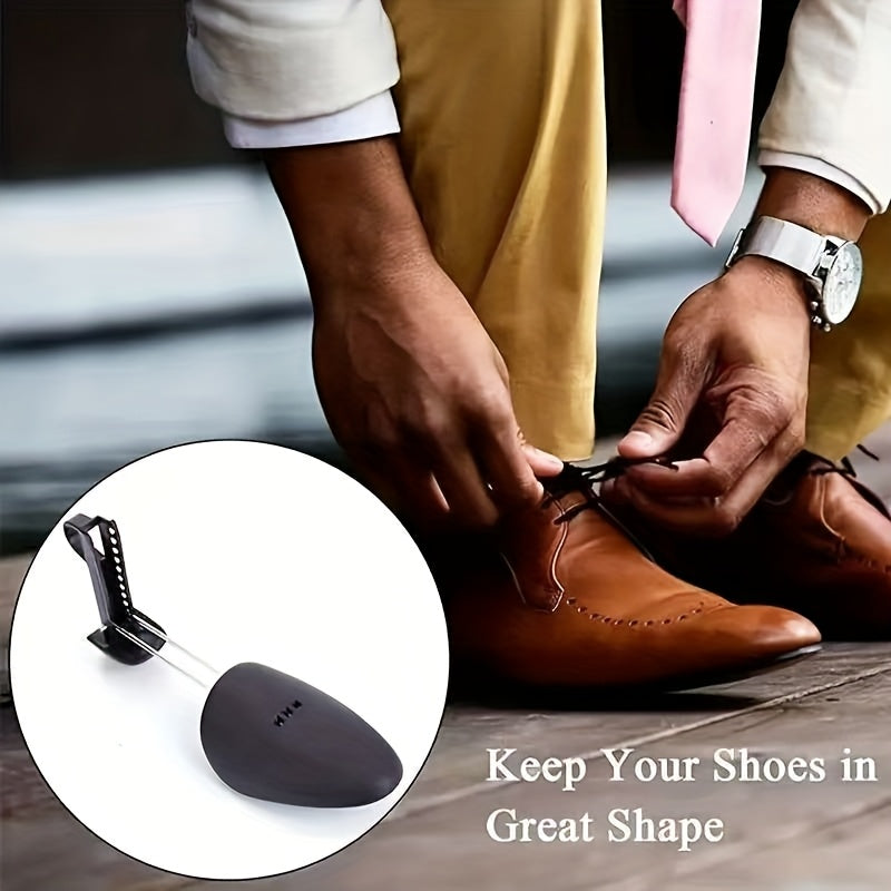 Men's Shoe Supports Adjustable Plastic Shoe Last Expanders for Dress & Casual Shoes