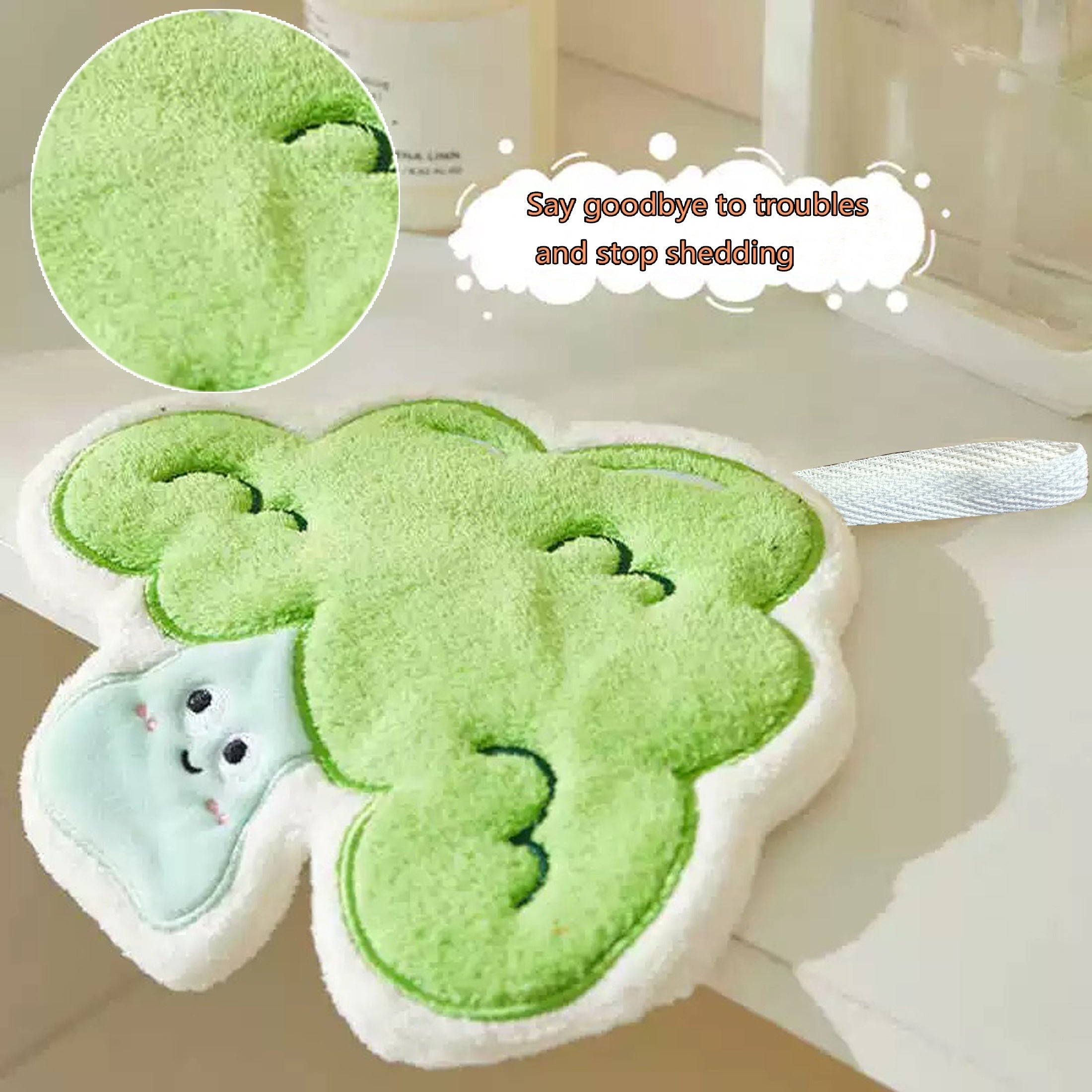 Coral Fleece Halloween Pumpkin Hand Towel Absorbent Kitchen Bathroom Decor