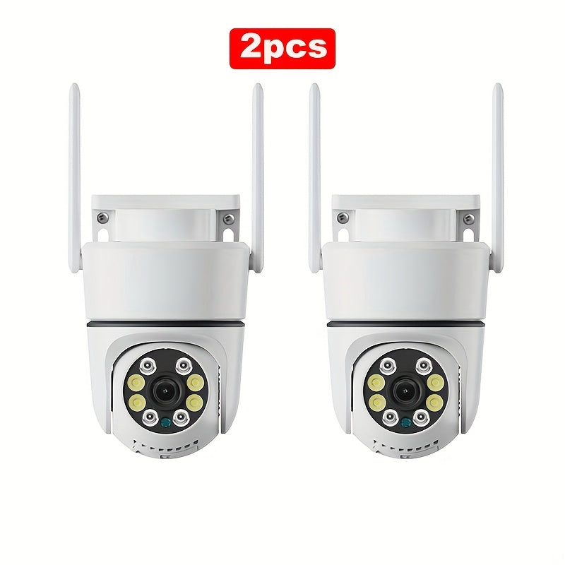 Wireless Security Camera System 1080p HD WiFi Night Vision Two-Way Audio for Home Monitoring