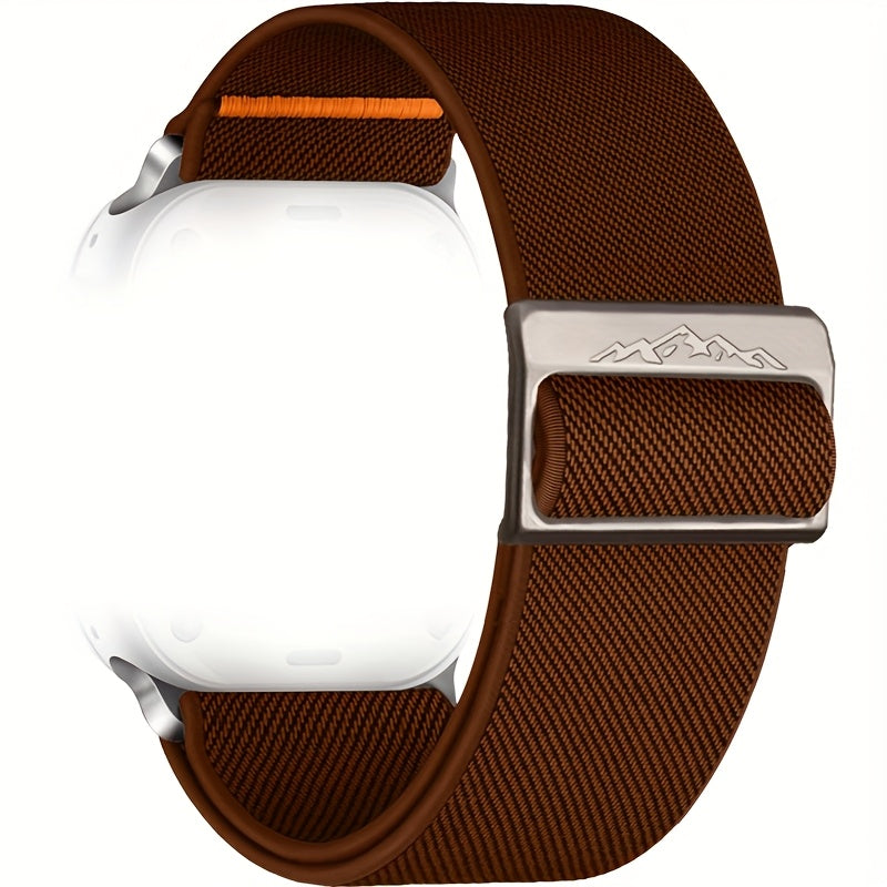 Stretchy Nylon Watch Band for Men Compatible with iWatch Ultra Series 8 7 6 5 4 3 2