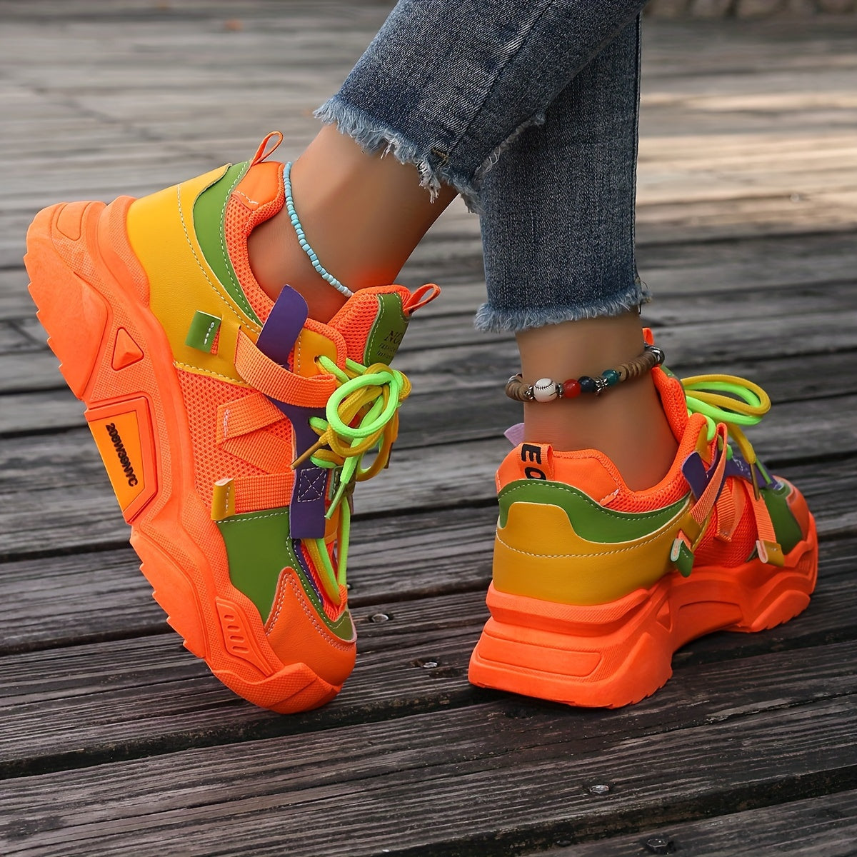 Women's Casual Mesh Sneakers Lightweight Breathable Non-slip Shoes