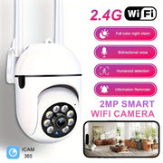 Ichki WiFi xavfsizlik kamerası 1080P HD kechqurun ko‘rish harakatni aniqlash ikki tomonlama audio