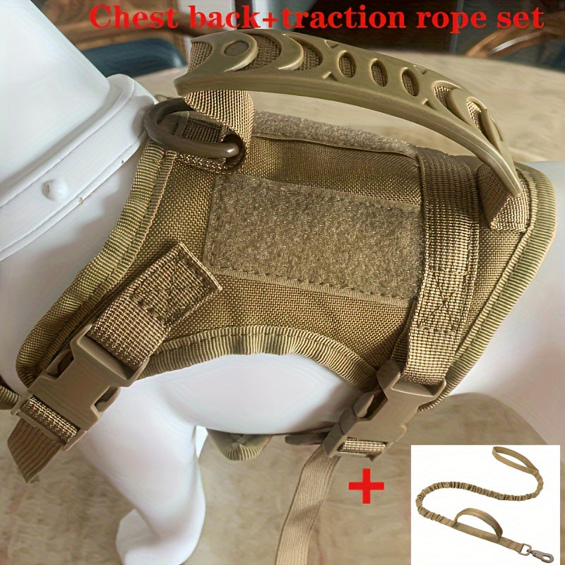 Adjustable Polyester Cat Harness Set with Leash for Walking