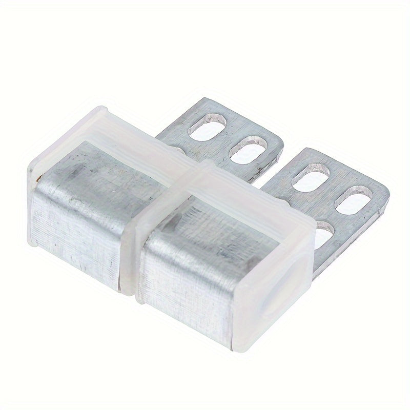 2-Pack White Metal Sofa Spring Clips for Couch Cushion Repair