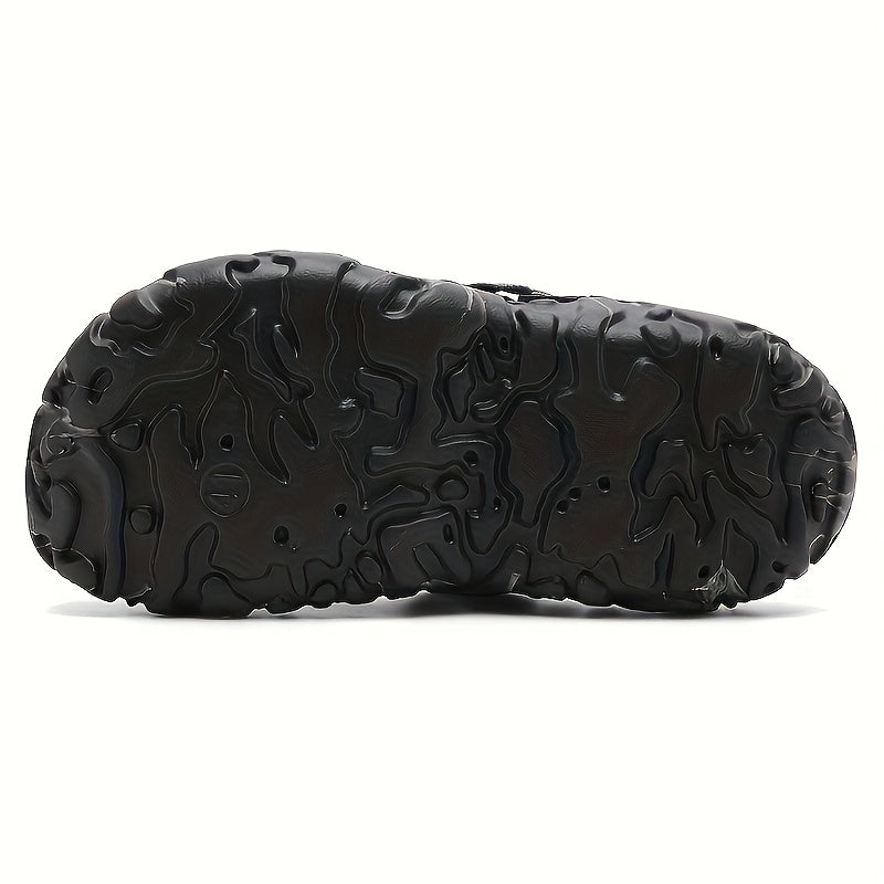 Erkaklar uchun tashqi faoliyatlar, plyaj va lager uchun mustahkam va zamonaviy EVA qopqoq. Qulay va sirpanmaydigan.