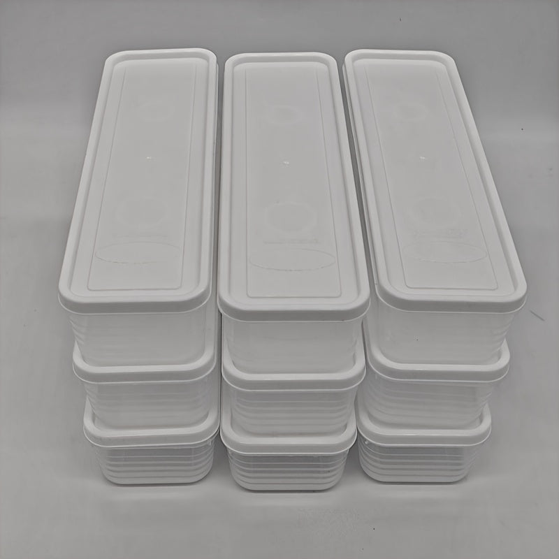 3/9 dona Koriander va piyoz saqlash qutisi, muzlatgich uchun oziq-ovqat darajali sabzavot konteyneri