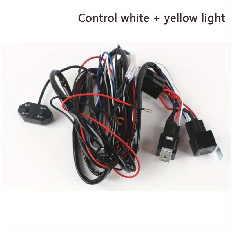 Комплект проводки для светодиодной световой панели 3 метра 300 Вт 16 AWG с выключателем и реле