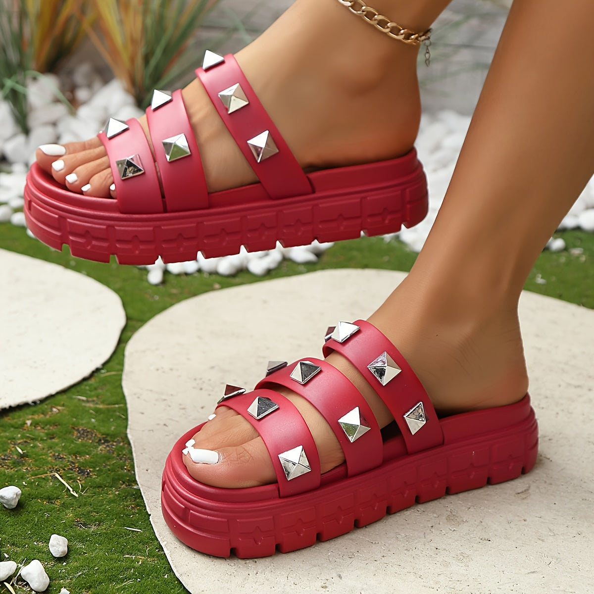 Женские летние босоножки в богемном стиле однотонные удобные универсальные