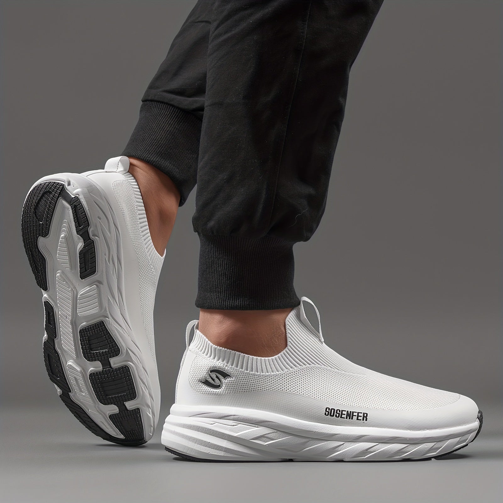 Men's Breathable Non-Slip Running Shoes for Indoor Outdoor Sports Casual