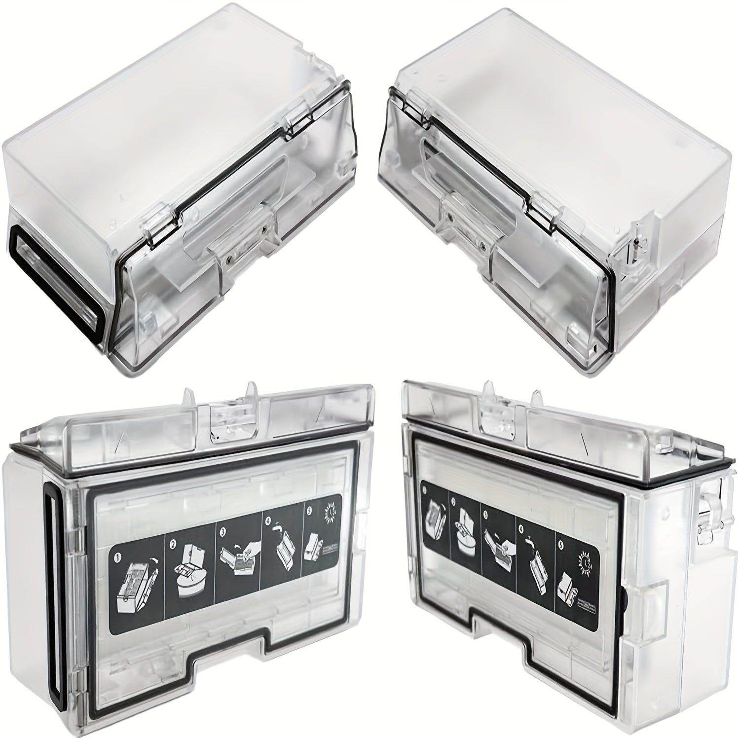 Roborock S7 robot tozalagichi uchun almashtirish chang qutisi va filtr, batareya kerak emas.