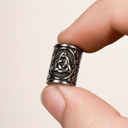 Set of 5 Nordic Viking Beard Beads for Braids and Jewelry Making Men Women