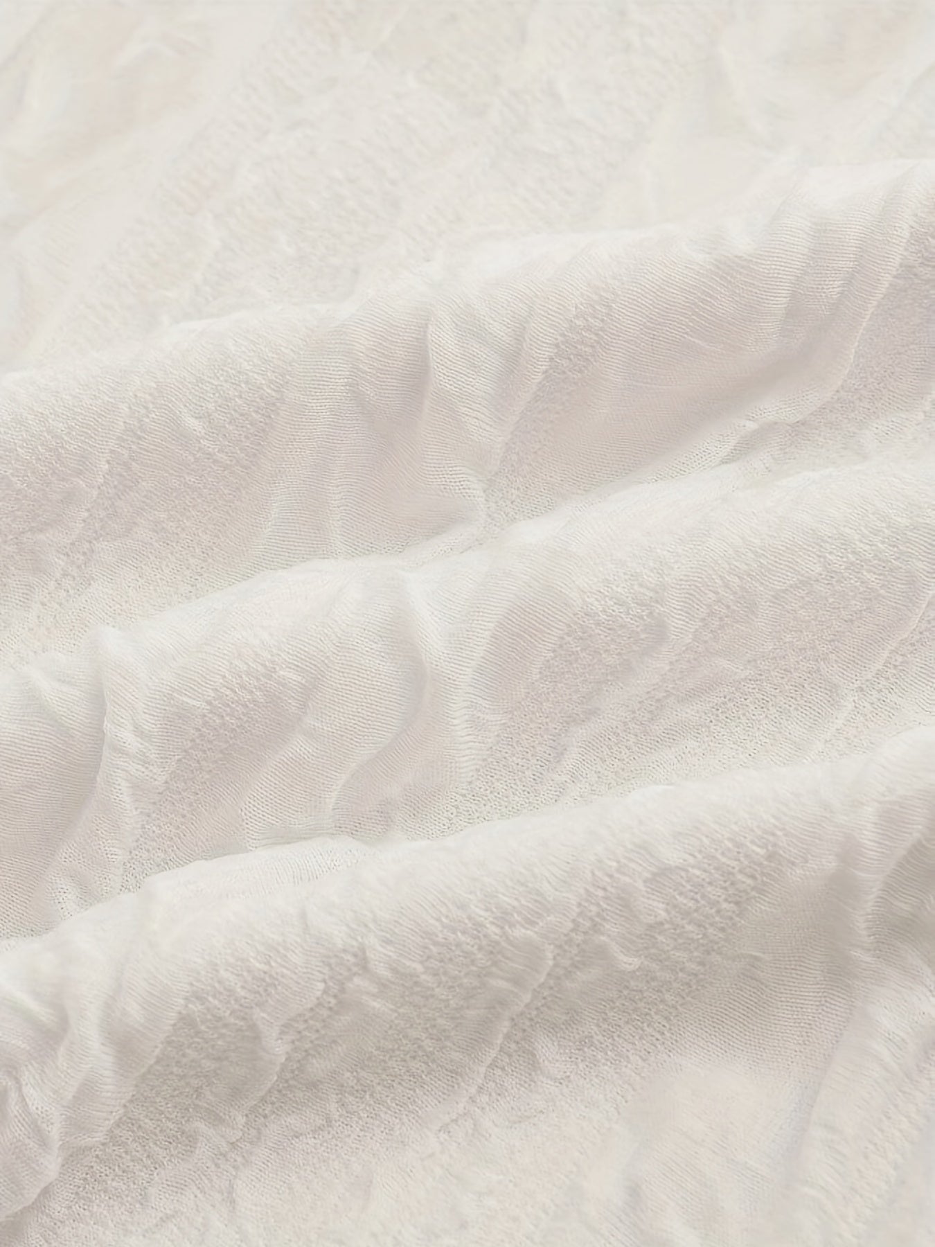 Women's Textured Cropped Top with Flared Sleeves and Lettuce Trim Mock Neck for Spring Fall