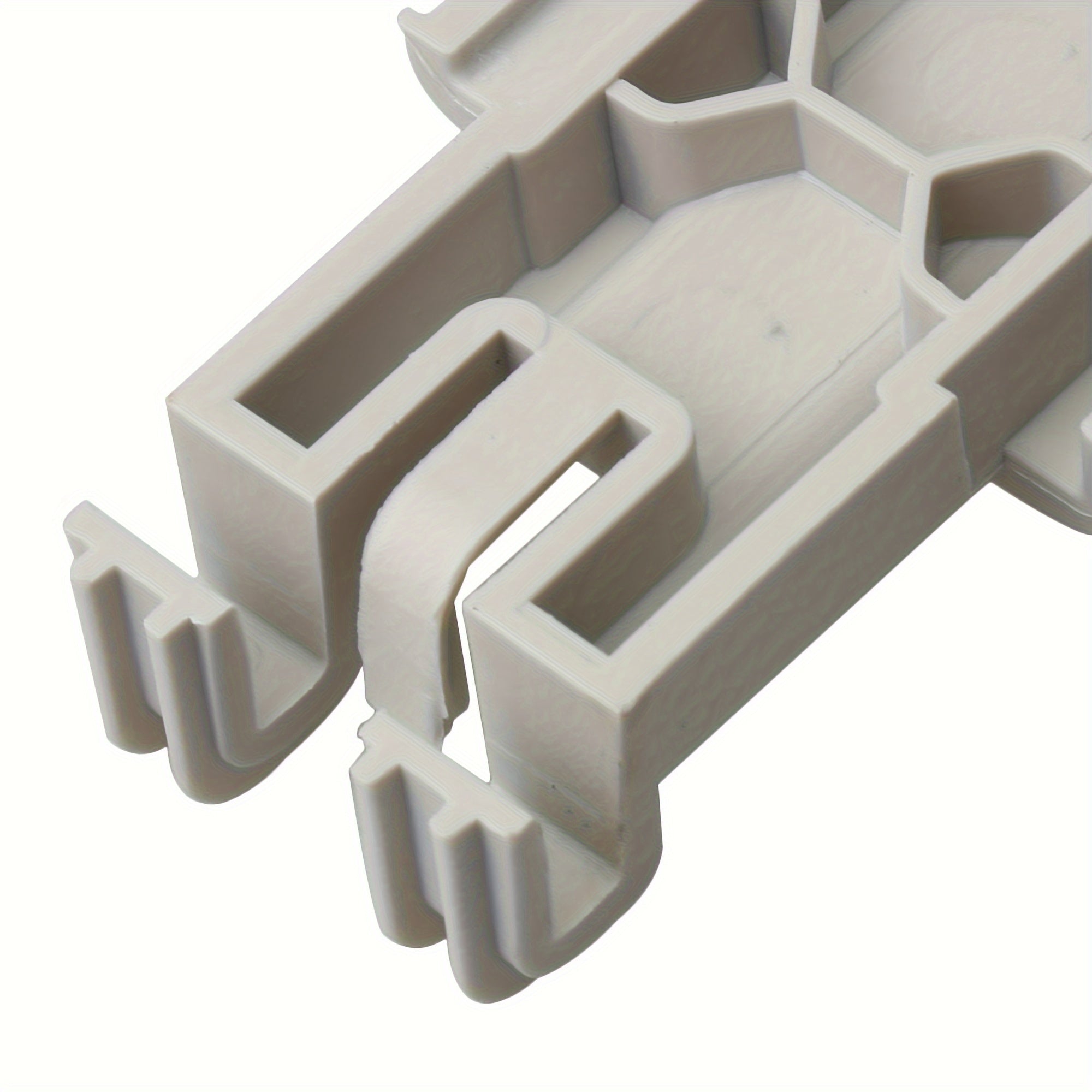 4 dona idish-tovoq uchun rack g'ildiraklari, qora o'rnatmalar bilan, bardoshli plastmassa, oson siljish uchun aksessuarlar