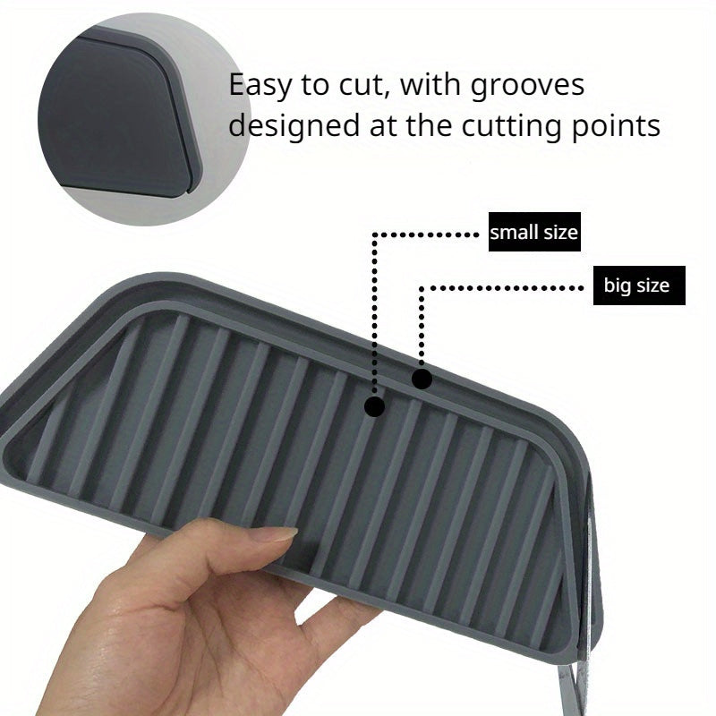 Suvni tarqatish uchun moslashuvchan silikon idish, sozlanadigan muzlatgich tomchilatgich filtri, qahva mashinalari uchun suv to'sig'i, muzdan himoya va suvni oqizish pad, muzlatgich uchun to'kilish tutqichi