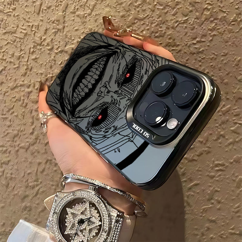 Anime Cartoon Phone Case for iPhone Shockproof Matte Back TPU Compatible with Models 7 to 16