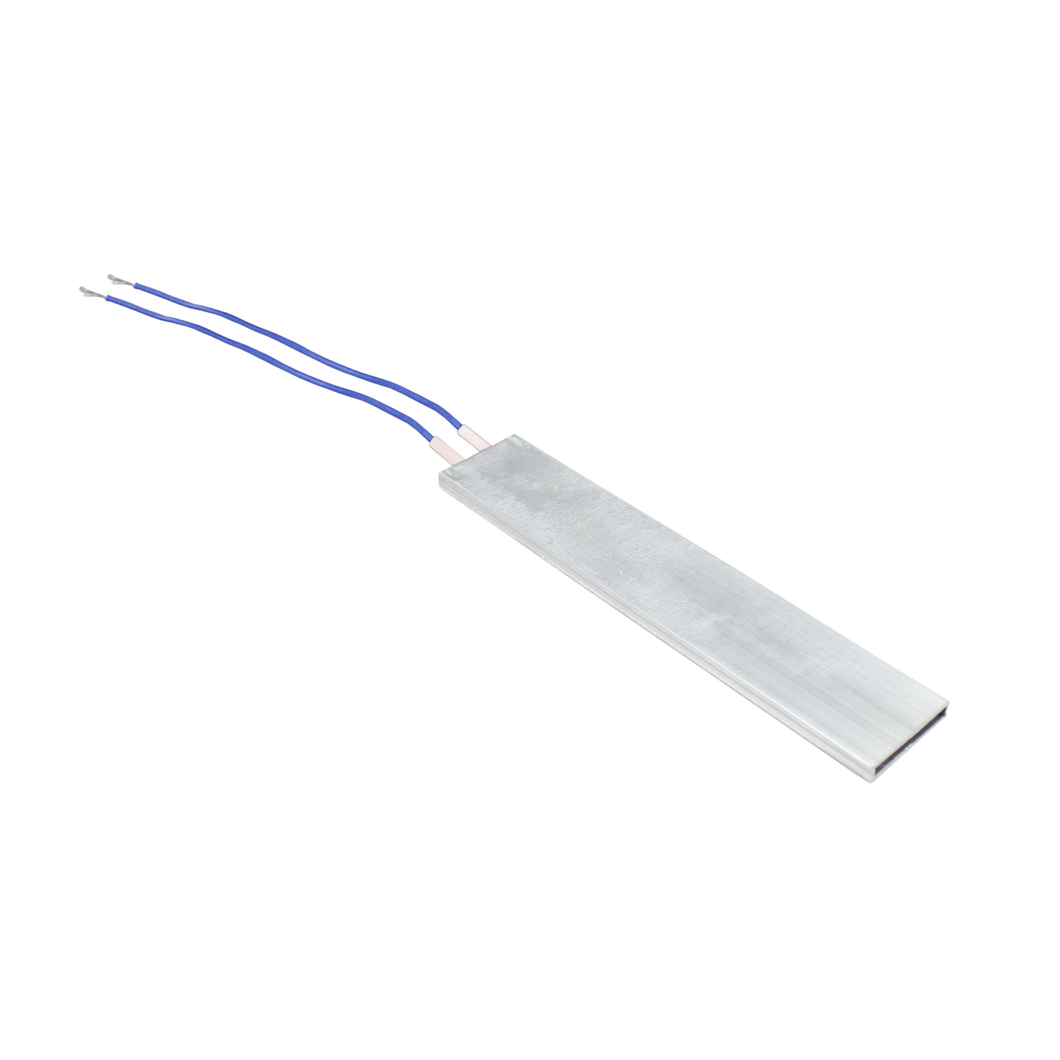 Miniature Ceramic Heating Plate 110V AC/DC Insulated PTC Heater Aluminum Shell