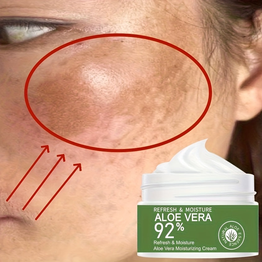 Women Dry Skin Aloe Vera Face Moisturizing Cream Hypoallergenic