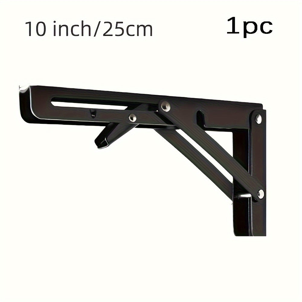 Heavy Duty Folding Shelf Brackets Wall Mounted Stainless Steel for Bench Table