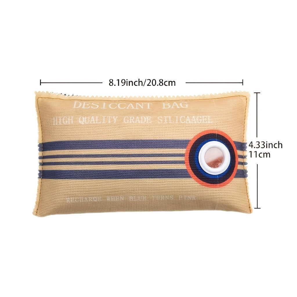 Reusable Silicone Dehumidifier Bag 399g Color Changing Quick Activation