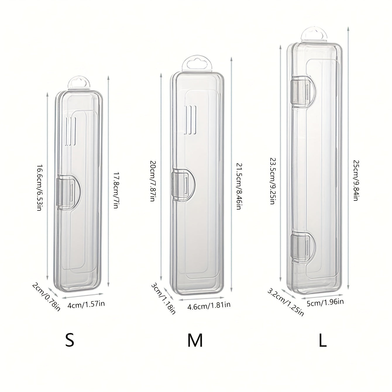 Travel Portable Transparent Electric Toothbrush Storage Case for Men Women