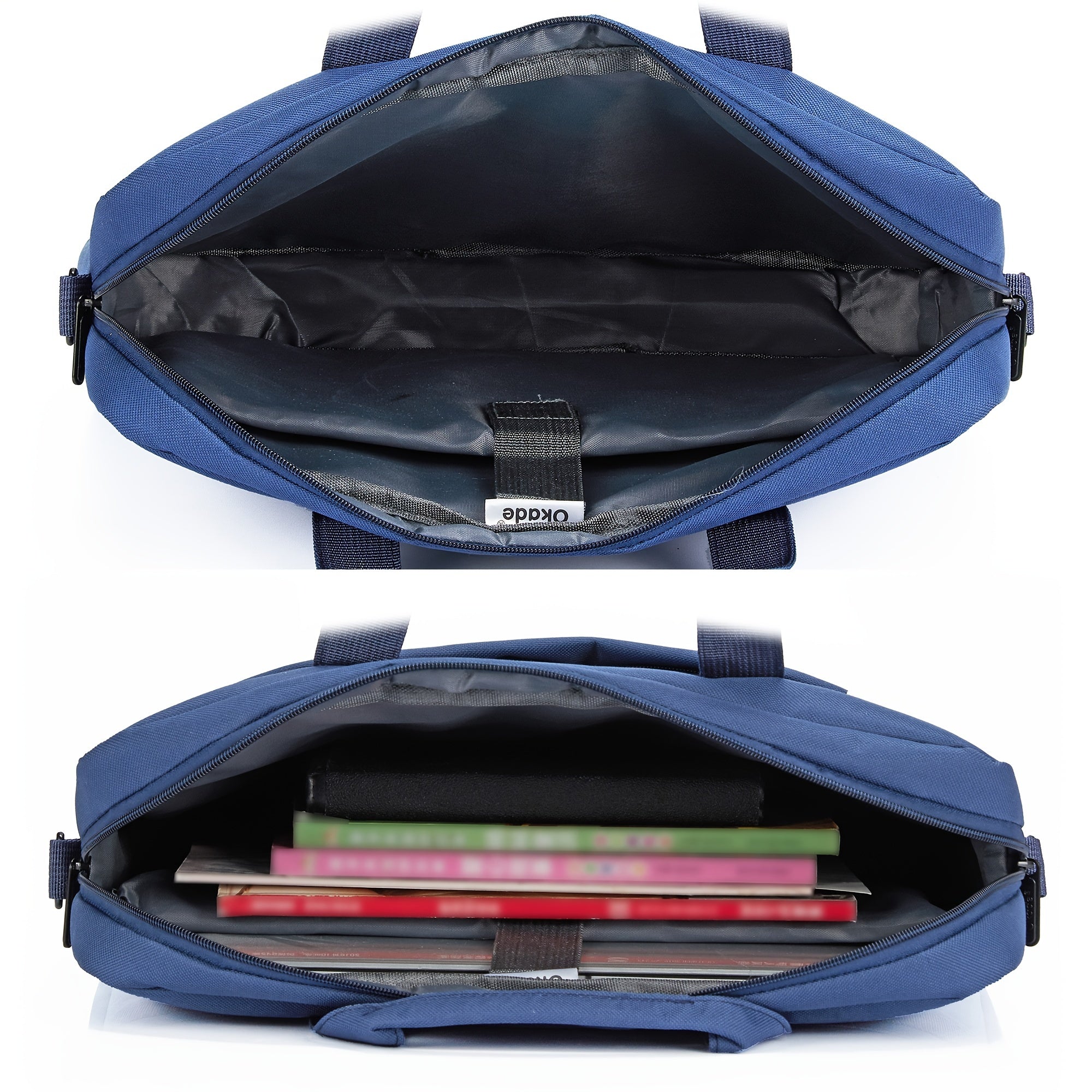 Тяжёлая сумка для ноутбука 15,4-16 дюймов с амортизирующей подкладкой, ремень для тележки, для офиса, путешествий, колледжа, в нескольких цветах