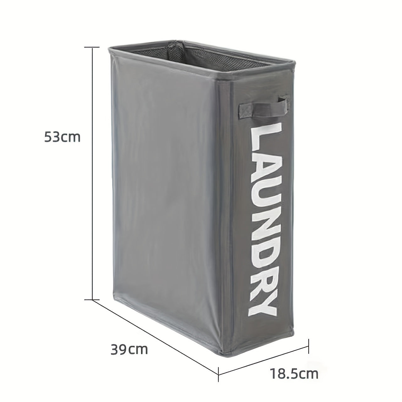 Laundry Basket with Wheels and Dustproof Mesh Cover for Clothes Transport and Sorting