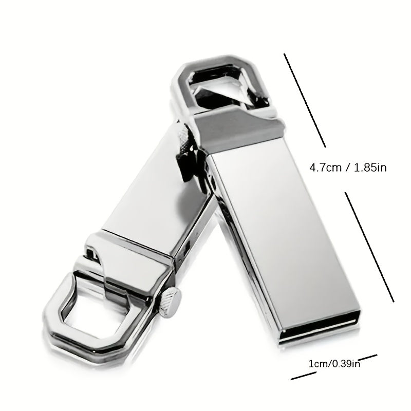 Metal USB Flash Drive 4GB 16GB 64GB Metal Shell Plug and Play Shockproof Storage
