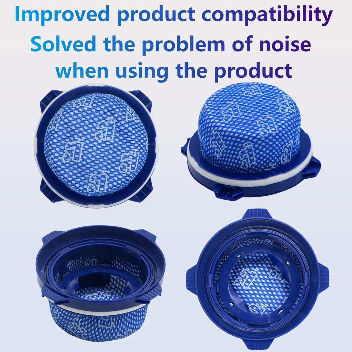 Juego de filtros de vacío compatible con aspiradoras Jet75 Plus Jet70 Jet65 Jet60 3 piezas