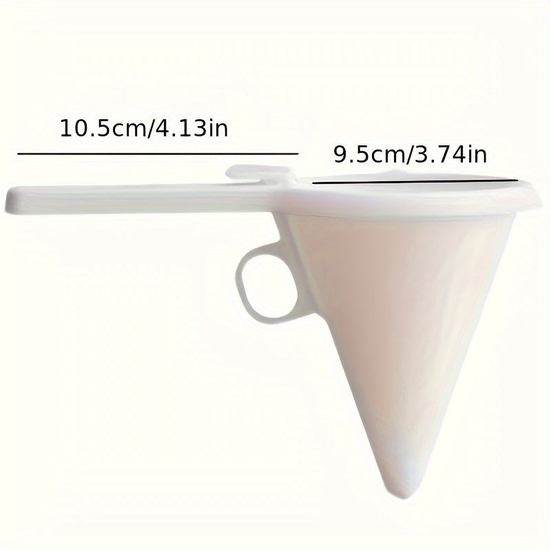 Frosting batter dispenser baking handheld cupcake tool with funnel separator measuring cup