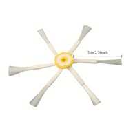 Robot Vacuum Cleaner Side Brush for Roomba 500 600 700 Series Compatible with 6-Armed Side Brush