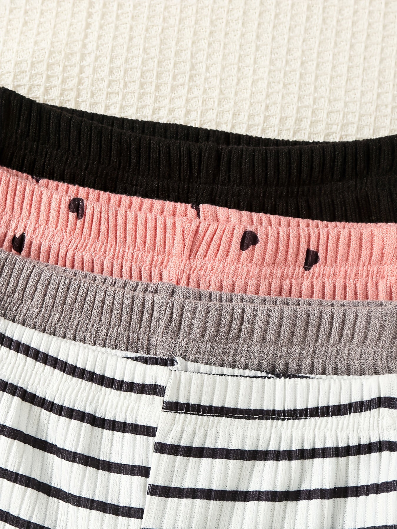 Набор повседневных штанов для девочек, 4 шт., полиэстер, облегающий крой, весна-осень, для улицы, гусеничный узор, леопард