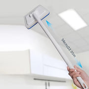 Set of 4 Multi-Use Cleaning Brushes with Long Handle and Detachable Heads