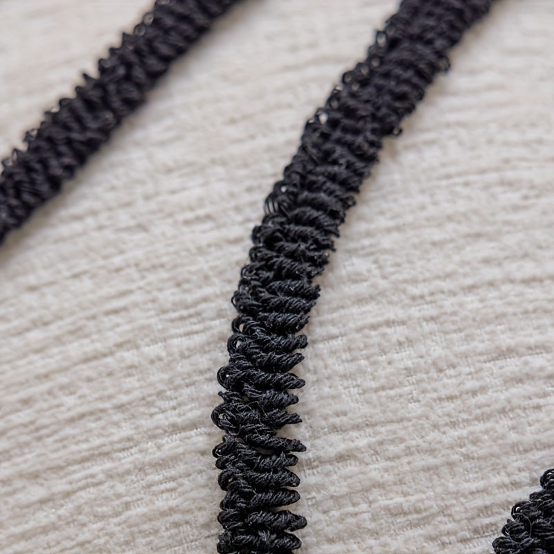 Bohemian Style Reversible Chenille Throw Pillow Cover with Zipper Closure for Home Decor