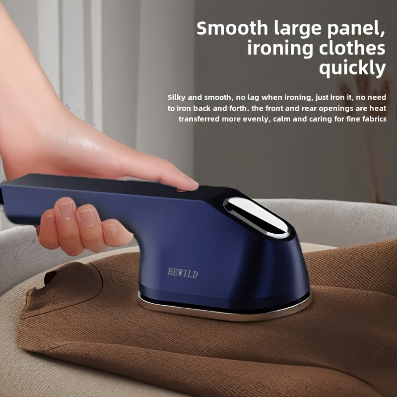 Mini Electric Dry Iron Black Compact Travel Handheld Dryer