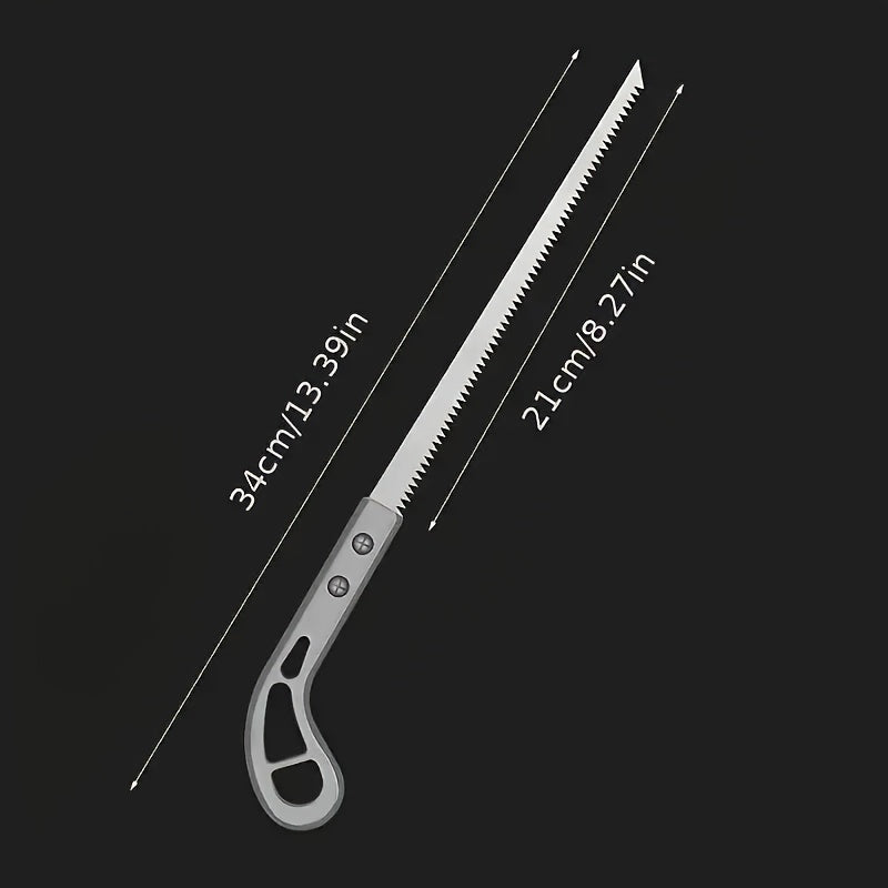 Handheld Pruning Saw Steel Blade 35cm Garden Tree Branch Wood Cutting Tool