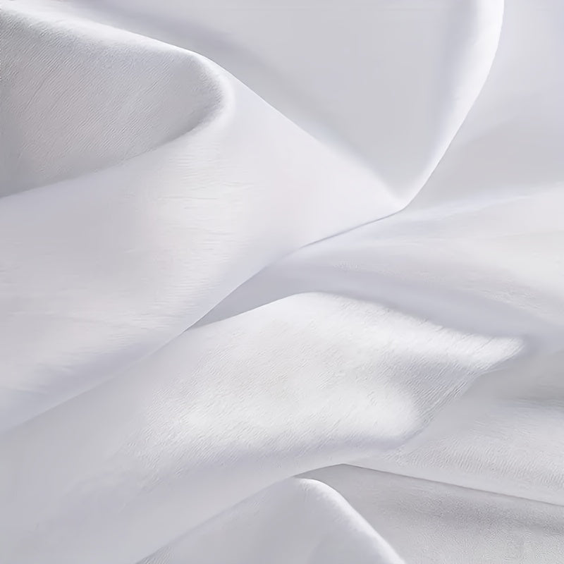 Red Christmas Curtains 2 Pieces Faux Silk Grommet Top for Living Room Bedroom Office